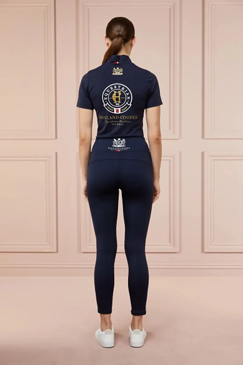 Holland Cooper Sport Leggings Ladies in Ink Navy-2